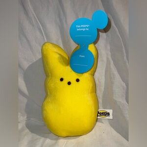Yellow Peeps Plush Toy